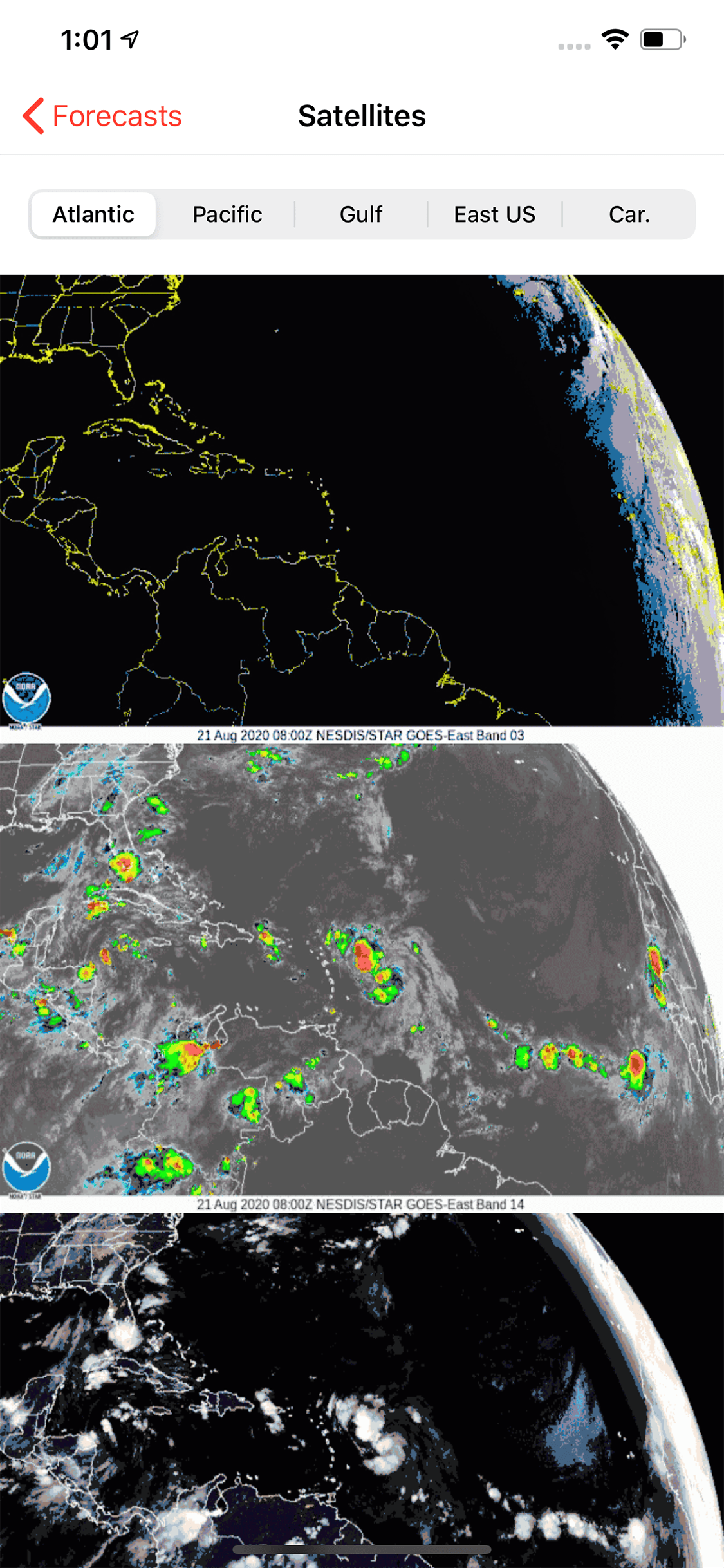 My Hurricane Tracker Screenshot